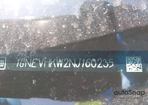 2022 Chevrolet Traverse Awd Lt Leather from USA, damaged, VIN 1GNEVHKW2NJ160235